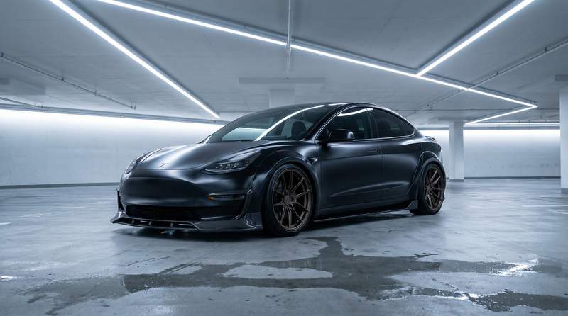 探花特斯拉改装视频